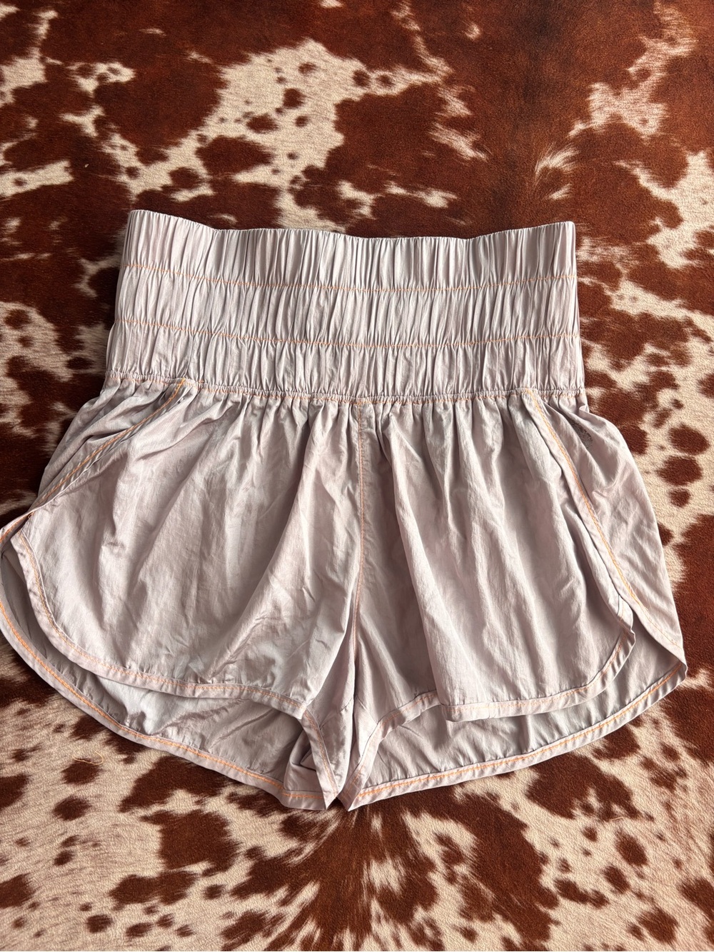 Free people movement the way home shorts size small champagne color
